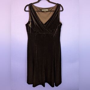 Evan Picone MIDI black dress size 16 formal